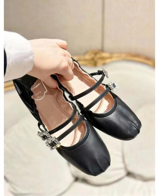 Roger Vivier钻扣芭蕾舞鞋跳舞鞋蛋卷鞋（HC） 商品图2