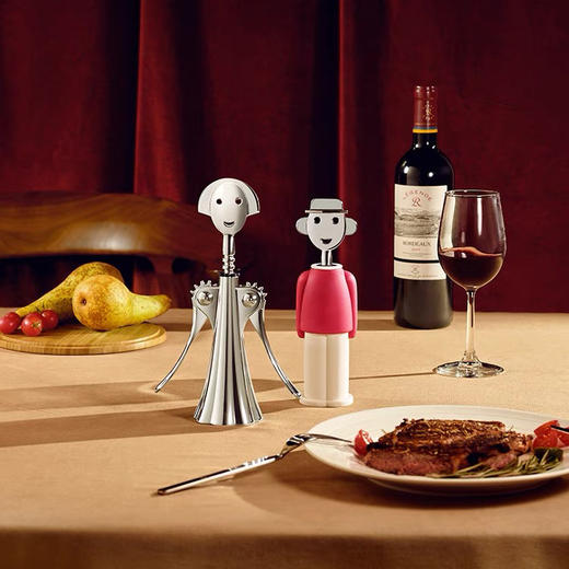 ALESSI艾烈希/山卓安娜开瓶器红酒起瓶器家用送礼 商品图1