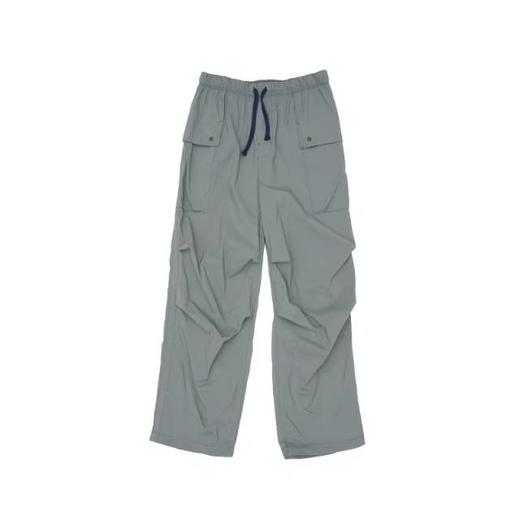 2楼素然防泼水薄尼龙宽松直筒裤吊牌价1750 商品图4