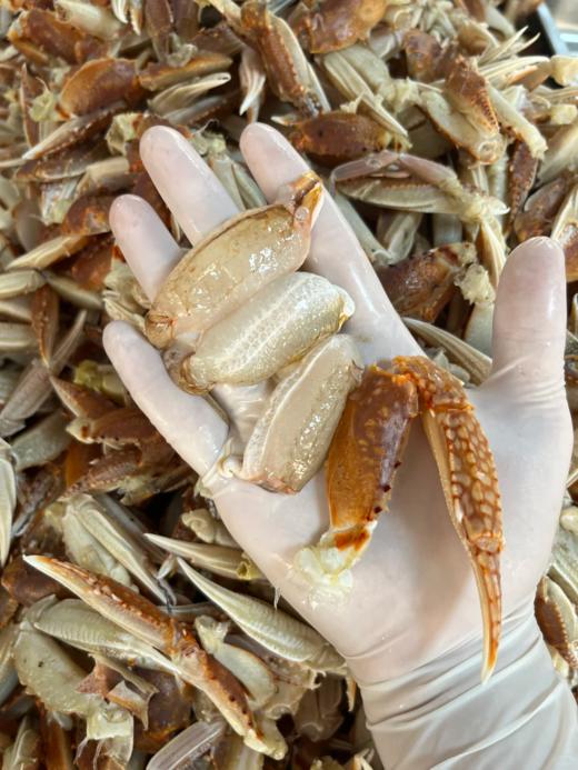 & 纯手工现敲的蟹脚肉🦀，鲜味十足！活冻 商品图1
