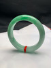 620056，53.5圈口，细糯满绿正圈平安镯，满绿底色飘半截阳绿，底子细腻 商品缩略图2