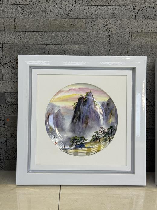 印象彩黄山霞映瓷板 商品图0