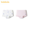 【商场同款】巴拉巴拉女童内裤平角小童四角短裤舒适抗菌裆两条装 商品缩略图4