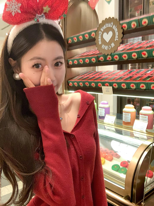 【149元任选2件】 现货！V领短款针织衫 商品图8