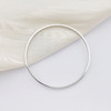 【限时8.8折】【线上铂金馆】PT950 #碎碎冰 【国际铂金协会】铂金空心固口碎碎冰手镯（面宽约2.2mm，厚约1.5mm）(BSZ00127)预售产品下单后不退款不退货不换货不补差价) 商品缩略图2