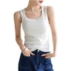 百媚生 宽肩带背心西装内搭冰感打底无袖吊带168811 商品缩略图3