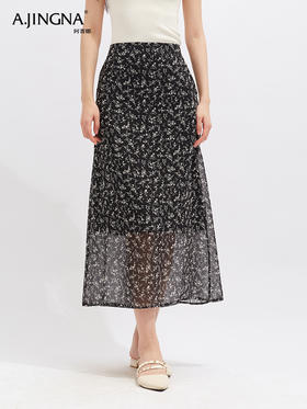 【清凉飘逸】阿菁娜夏日花开半身裙F30X213006