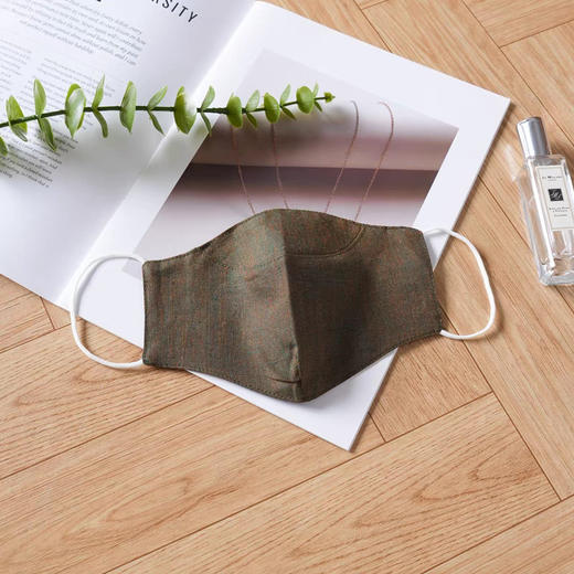 雀说 纯汉麻口罩雨露麻汉麻双层 商品图4