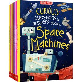 【宝莉爹推荐 5-10岁】Miles Kelly Curious Library of Questions and Answers 好奇问与答8册 儿童百科 英语课外读物 英文原版