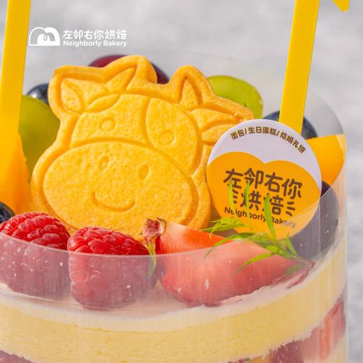 伴你童行·六一可爱限定 3层水果 减糖动物奶油蛋糕 商品图1