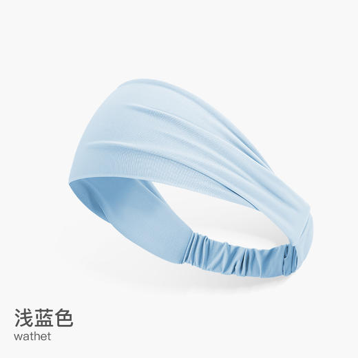 【告别汗水，不让汗水阻碍你运动！】运动发带户外跑步健身瑜伽 吸汗束发带彩色 男女士头巾止汗带-QQ 商品图6