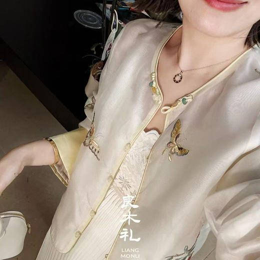 【部分现货】良木礼真丝外套（140693） 商品图2