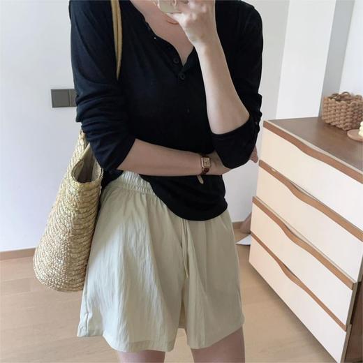 Beau Muse慵懒肌理山本休闲短裤【3-5天发货】 商品图4