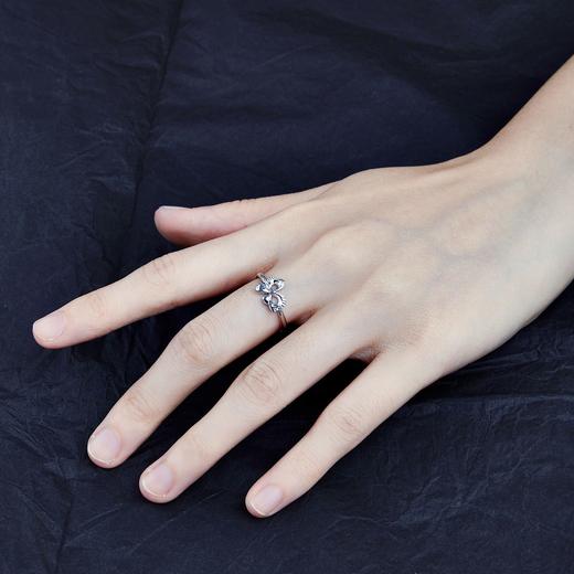 【限时8.8折】【线上铂金馆】PT950 【国际铂金协会】铂金蝴蝶结活口女戒(BJZ00024)预售产品下单后不退款不退货不换货不补差价) 商品图2