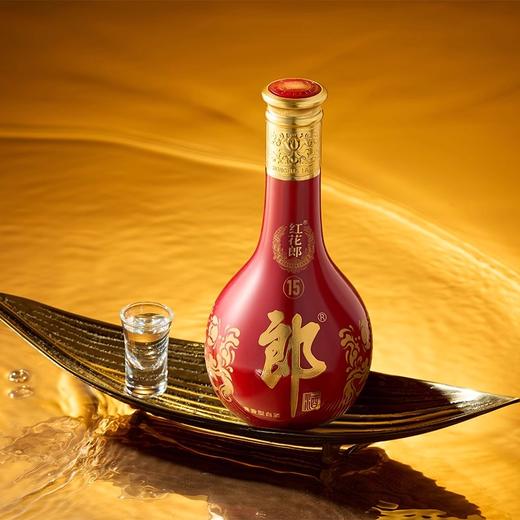 郎酒 红花郎15年 第五代 53度酱香型白酒500ml*1瓶 商品图1