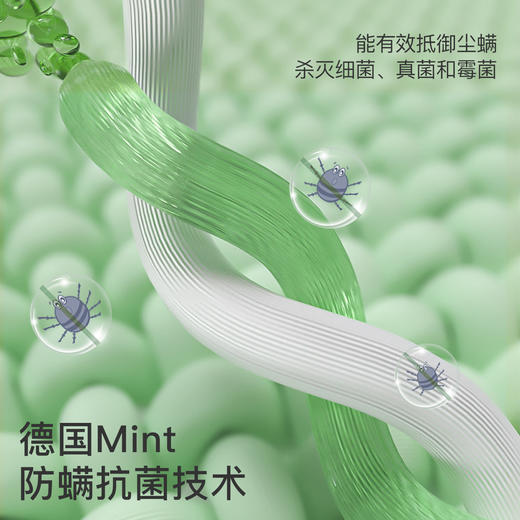 舒飘儿Mint绵绵冰防螨夏被/Mint绵绵冰防螨凉席 透气不闷热家用夏季空调被空调席子轻松机洗 商品图3