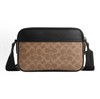 COACH 卡其色配黑色男士斜挎包 商品缩略图0