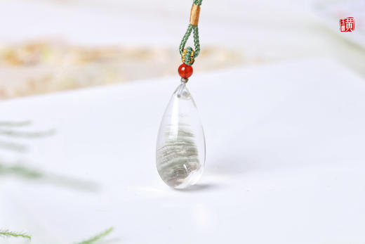 绿幽灵水晶吊坠  配精美挂绳 商品图5