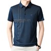 2025新款夏季中年短袖男士t恤爸爸夏装真口袋衣服透气polo衫 商品缩略图4