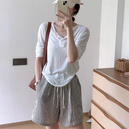 Beau Muse慵懒肌理山本休闲短裤【3-5天发货】 商品图3