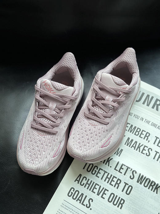 现货 THS-无 Hoka克里夫顿9  工程网布运动鞋 8色 QZ109 商品图7