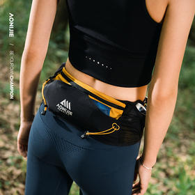 奥尼捷运动腰包多功能跑步手机包男女便携式腰包袋户外跑步骑行徒步腰带腰包含一个500ml软水壶