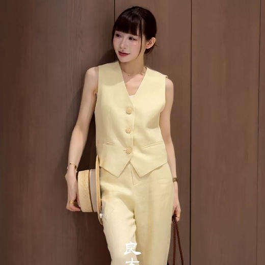 【现货】良木礼亚麻套装（8638） 商品图2