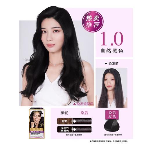 欧莱雅卓韵霜染发霜双膏1号 号 商品图3