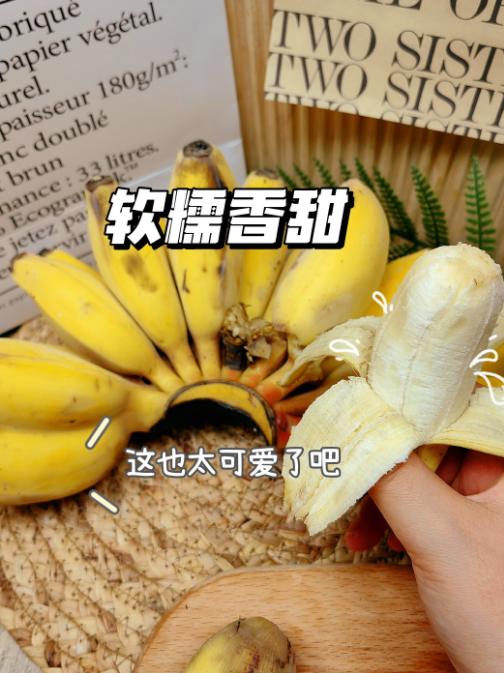 福建漳州苹果蕉～口感软糯细腻，甜中带有微酸，类似苹果的果香、原生态、自然成熟不打药、安全可口营养丰富、减脂期必备、品味舌尖与紧致果肉的交融，像糯米般有嚼劲，丝滑奇妙，比普通香蕉口感更丰富～ 商品图6