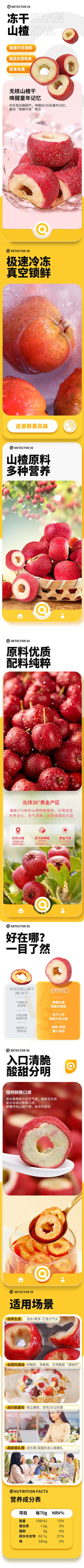 神探伍伍冻干山楂70g 商品图14