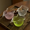 「气泡粉色绿色琉璃葫芦口公道杯」水晶分茶器非玻璃耐高温大匀杯茶道 商品缩略图0