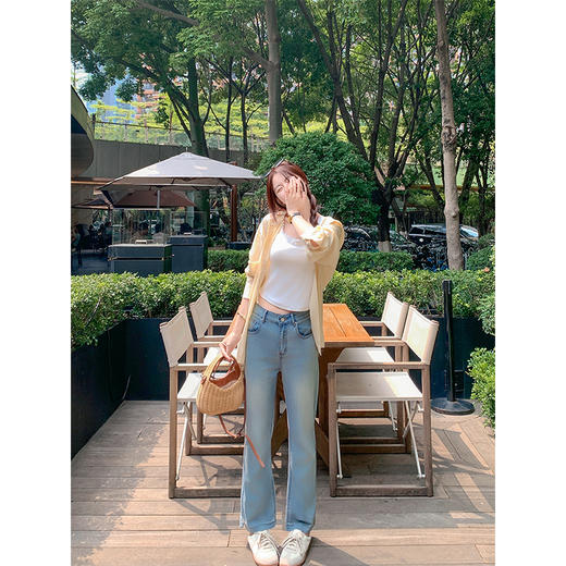 【169元任选2件】最后一波现货！2色天丝微喇牛仔裤 商品图3