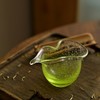 「气泡粉色绿色琉璃葫芦口公道杯」水晶分茶器非玻璃耐高温大匀杯茶道 商品缩略图1