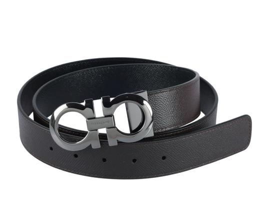 【新品到仓超惠秒】Salvatore Ferragamo 菲拉格慕 男士经典马蹄扣真皮腰带12400 商品图1