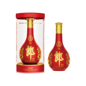 郎酒 红花郎15年 第五代 53度酱香型白酒500ml*1瓶