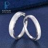 【限时8.8折】【线上铂金馆】PT950 #情侣日常 #十二铂记 【国际铂金协会】铂金FOREVER LOVE凹纹活口情侣戒/对(BQLJ00022)预售产品下单后不退款不退货不换货不补差价) 商品缩略图0
