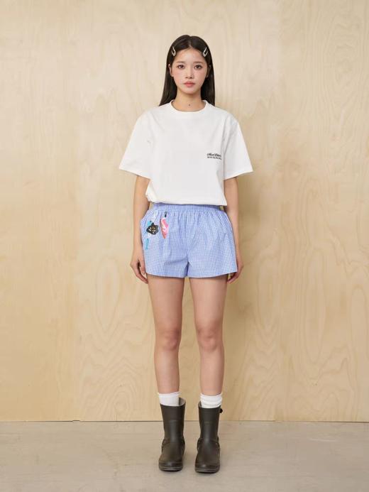 MoodLikeMe/MDK2503/趣味钥匙扣手绘休闲夏日短裤 商品图3