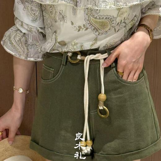 【预售7天】良木礼莱赛尔短裤（66751） 商品图0