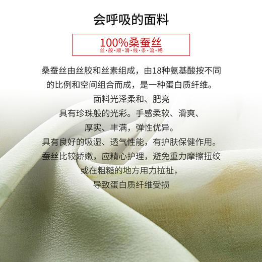 丁摩 新国风 新中式真丝桑蚕丝新中式连衣裙夏季改良旗袍裙子5ZF-69478 商品图2