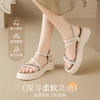 ZHR则则厚底凉鞋4.5CM外穿坡跟凉鞋2025新款百搭沙滩凉鞋罗马凉鞋 商品缩略图5