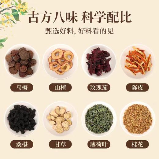 【免煮酸梅汤】夏天高温必备9种草本材料0添加酸甜可口小孩超爱喝15包/袋 商品图3