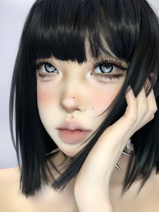 piggyoo 半年抛 荒诞黑胶 直径14.5mm着色14.2mm 商品图8