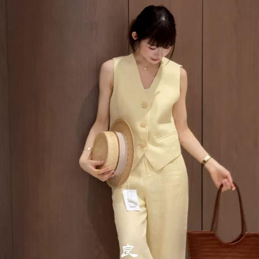 【现货】良木礼亚麻套装（8638） 商品图0