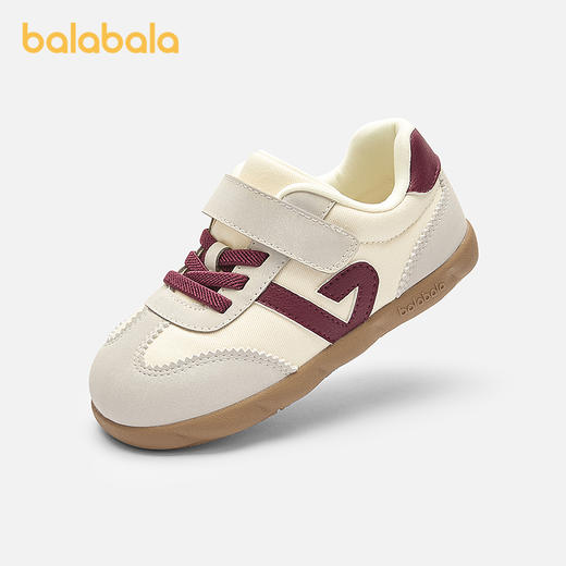 【商场同款】巴拉巴拉宝宝稳步鞋男童德训鞋复古防滑2025春秋新款 商品图0