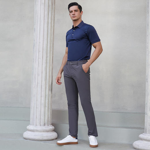 YvesFigarau伊夫·费嘉罗100%桑蚕丝休闲短袖T恤975819 商品图1