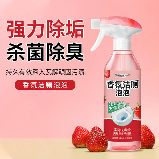 【香氛洁厕泡泡剂】防霉洁厕剂杀菌除臭强力除垢清新除味养护 商品图1