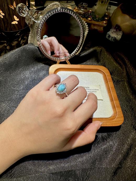 NU42-纯天然海纹石戒指（LD） 商品图2