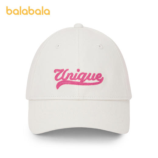 【商场同款】巴拉巴拉儿童帽子男女童棒球帽舒适遮阳刺绣时尚休闲 商品图1