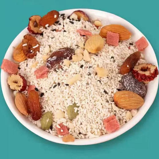 【坚果藕粉羹 500克/罐】粉糯果香 易冲泡 口感香甜不腻 饱腹代餐 商品图1