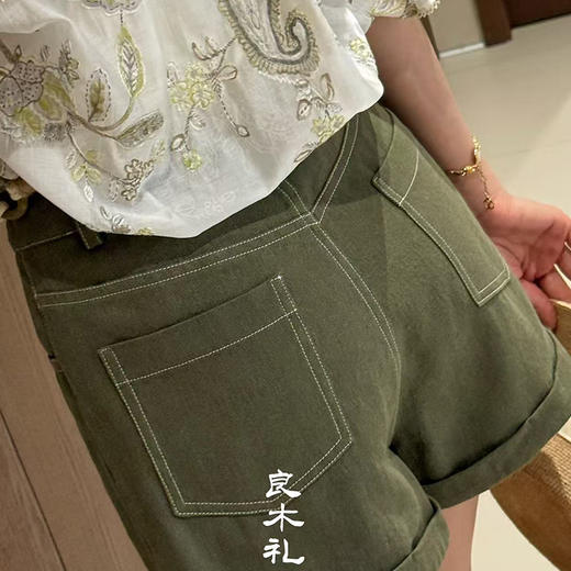 【预售7天】良木礼莱赛尔短裤（66751） 商品图1